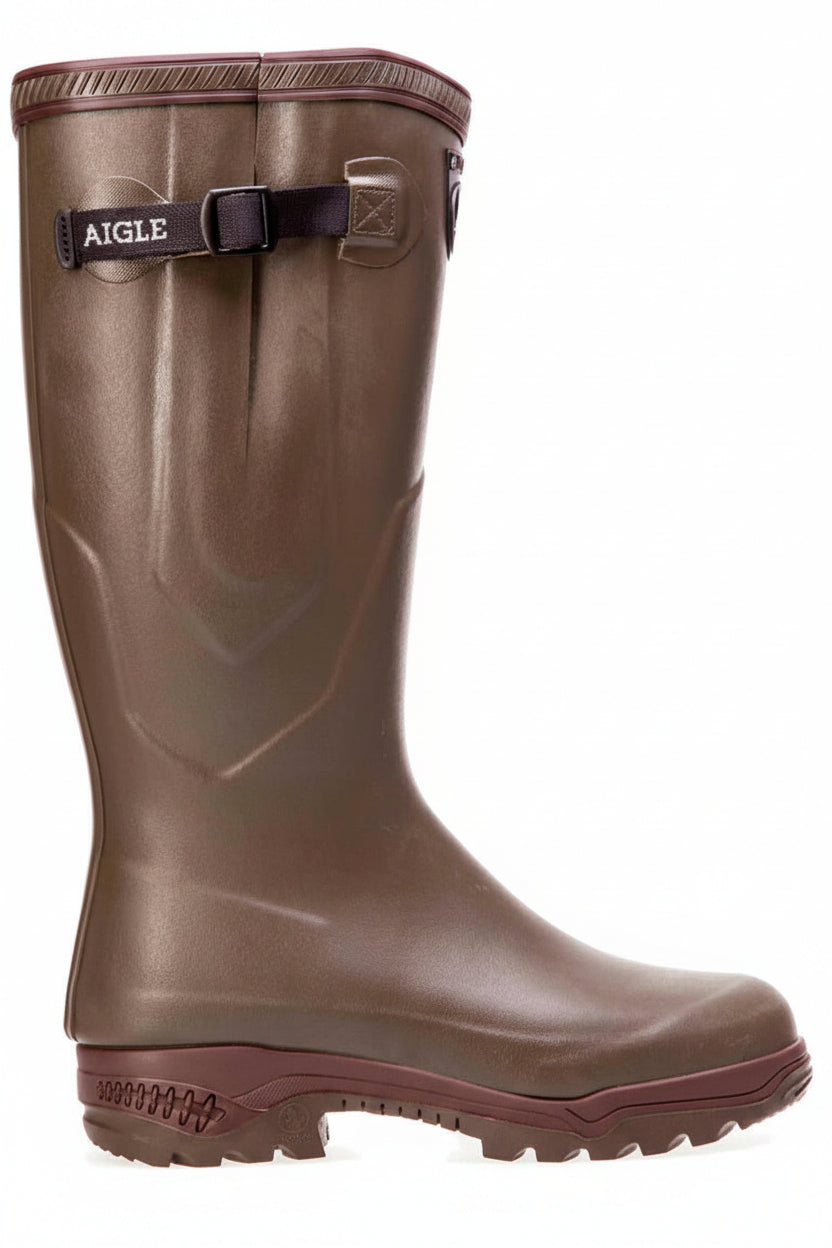 Neoprene Lined Anti-Fatigue Wellington Boot - Khaki