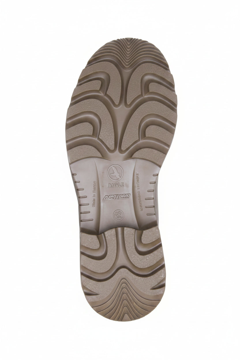 Neoprene Lined Anti-Fatigue Wellington Boot - Khaki