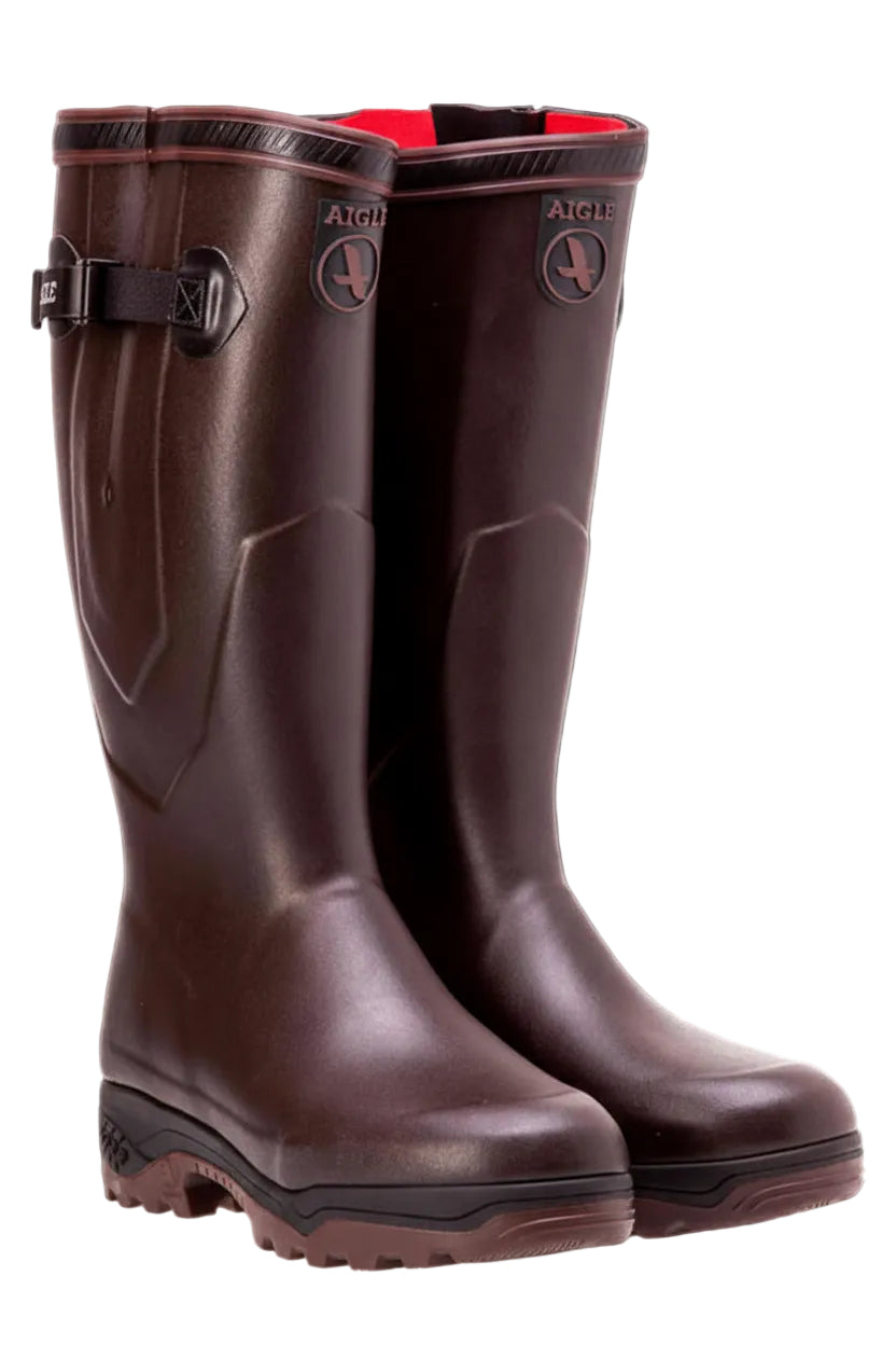 Neoprene Lined Anti-Fatigue Wellington Boot - Brun