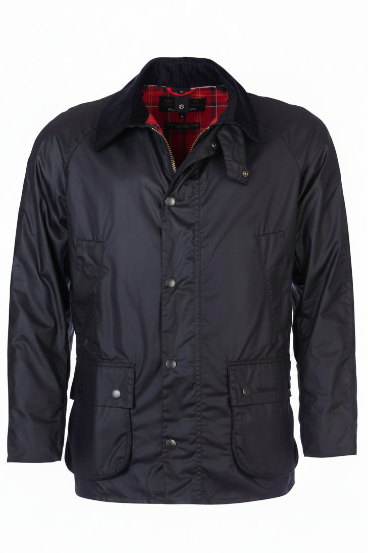 Mens Wax Jacket - Black