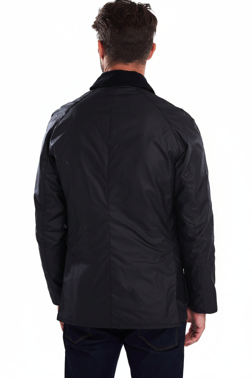 Mens Wax Jacket - Navy