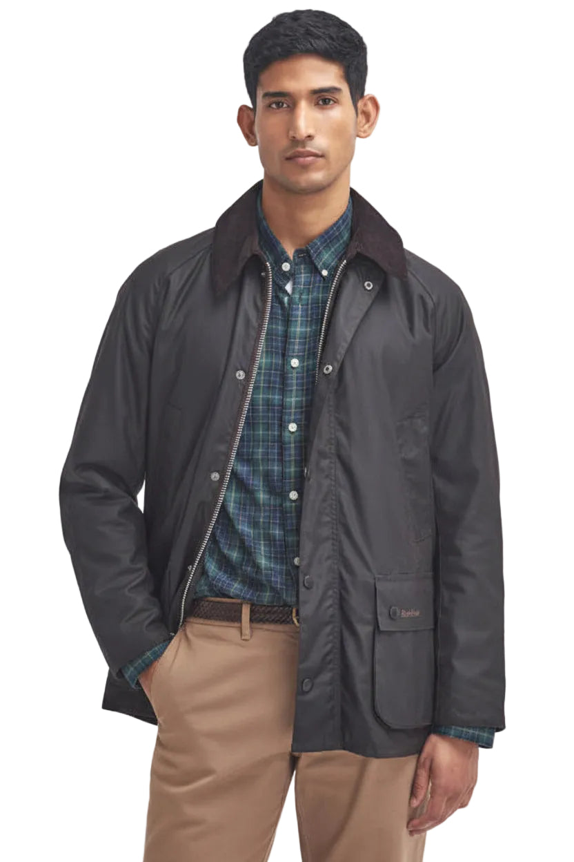 Mens Wax Jacket - Rustic