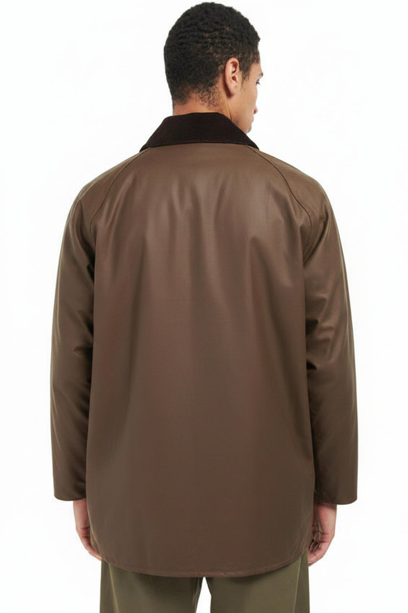 Mens Wax Jacket - Bark
