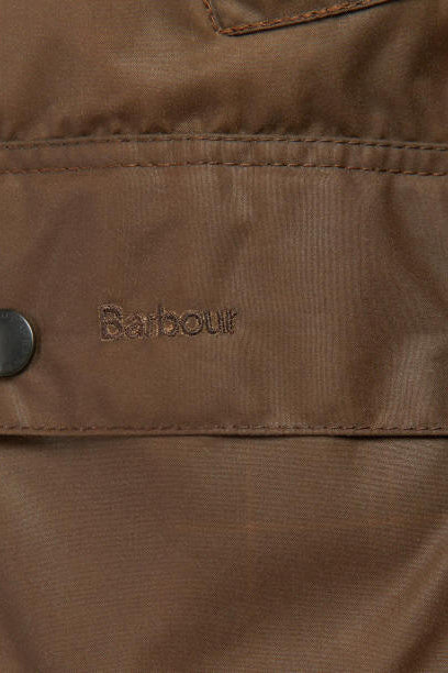 Mens Waxed Jacket - Bark