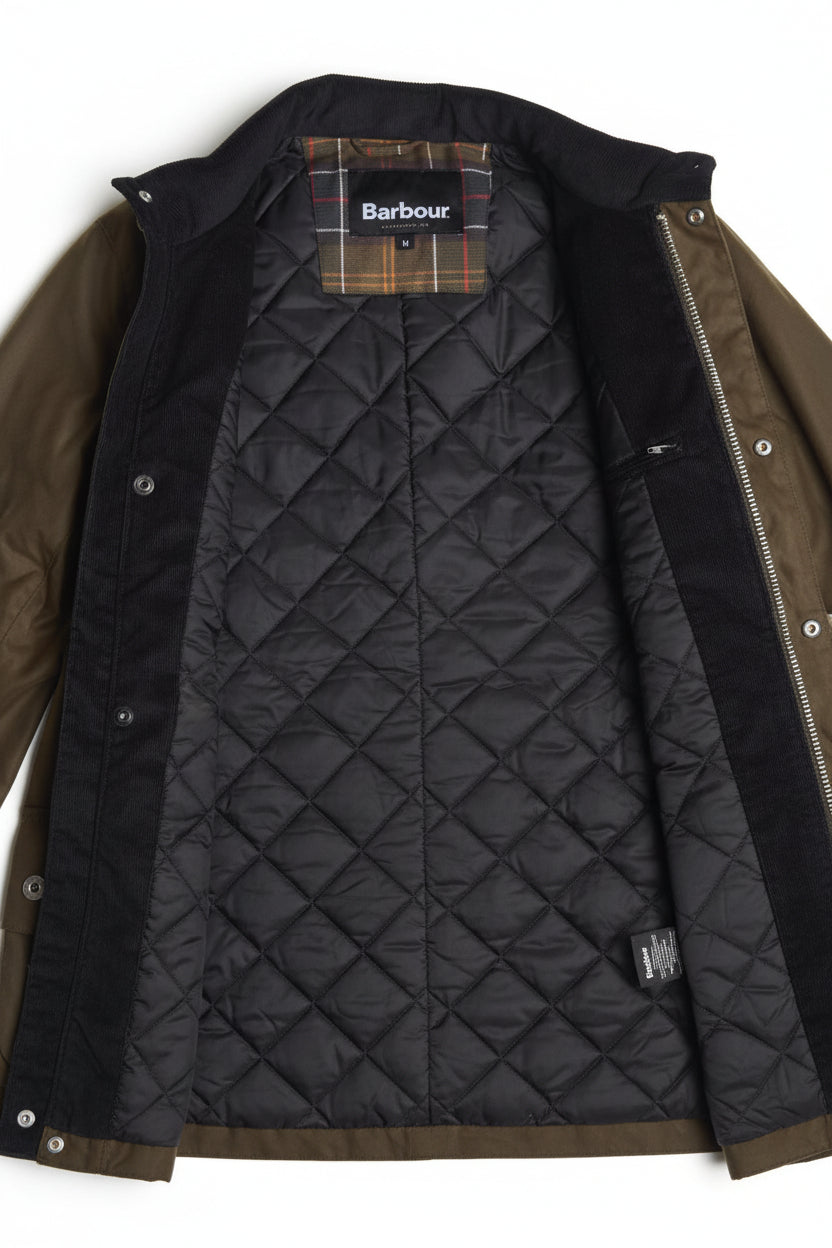 Mens Wax Jacket - Beech