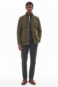 Mens Wax Jacket - Beech