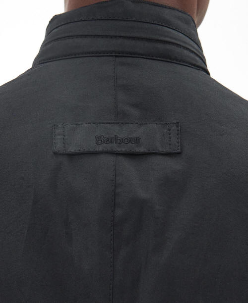 Mens Wax Jacket - Black