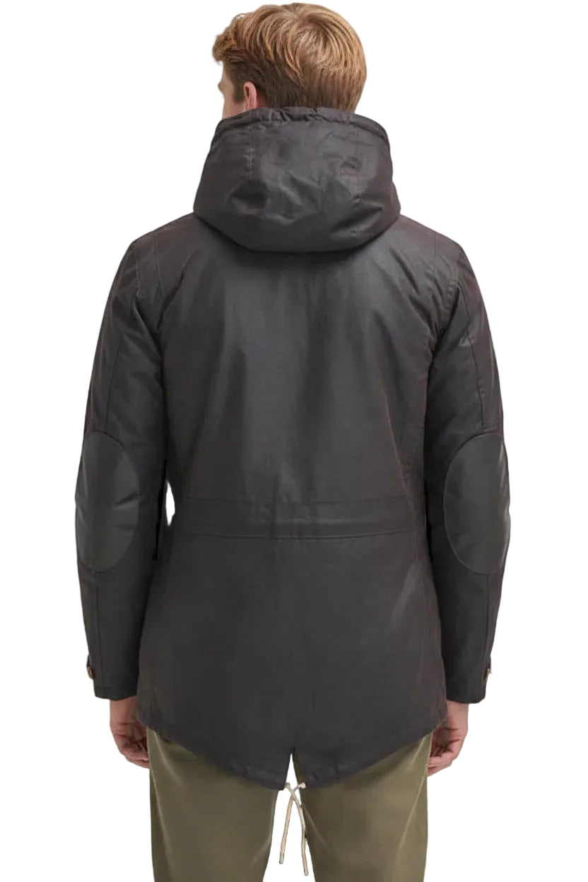 Mens Wax Parka - Rustic