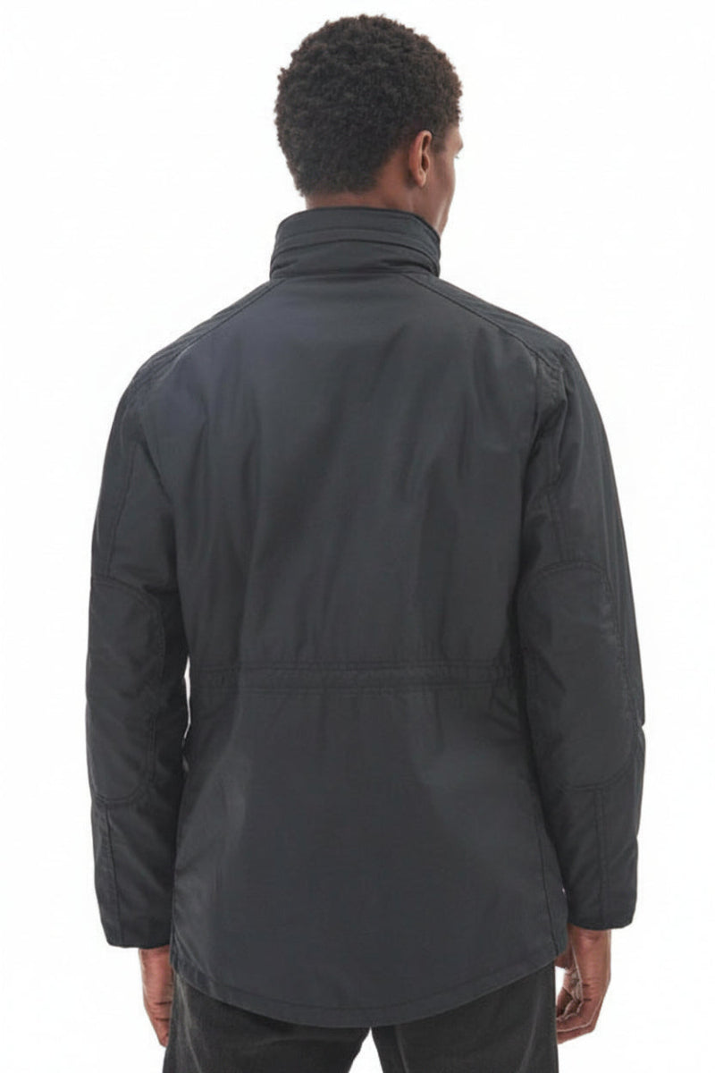 Mens Wax Jacket - Black