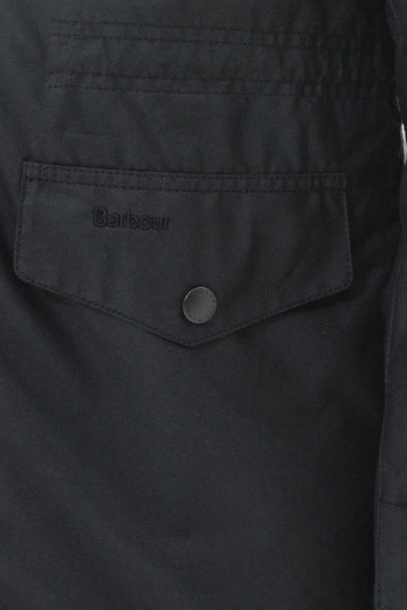 Mens Wax Jacket - Black