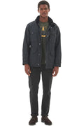 Mens Wax Jacket - Black