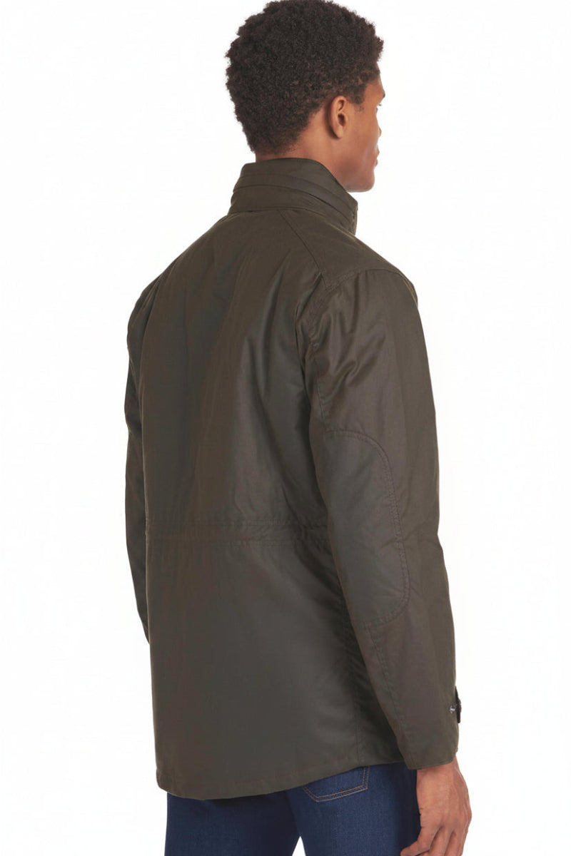 Mens Wax Jacket - Olive