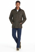 Mens Wax Jacket - Olive