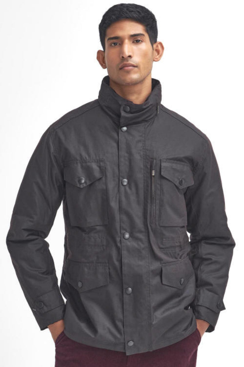 Mens Wax Jacket - Rustic
