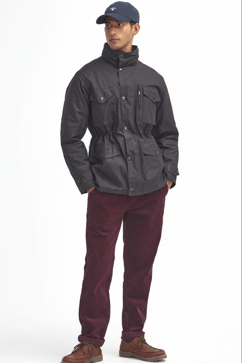 Mens Wax Jacket - Rustic