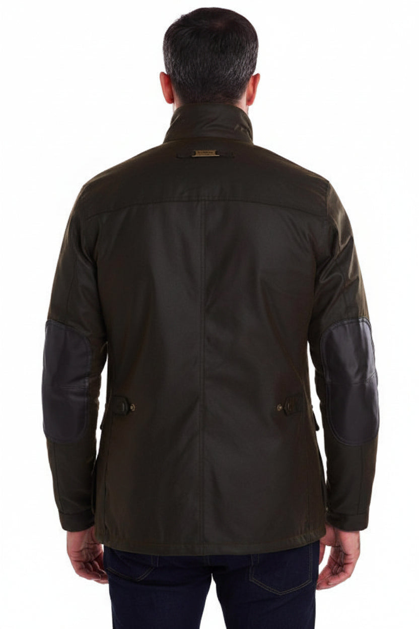 Mens Wax Jacket - Olive