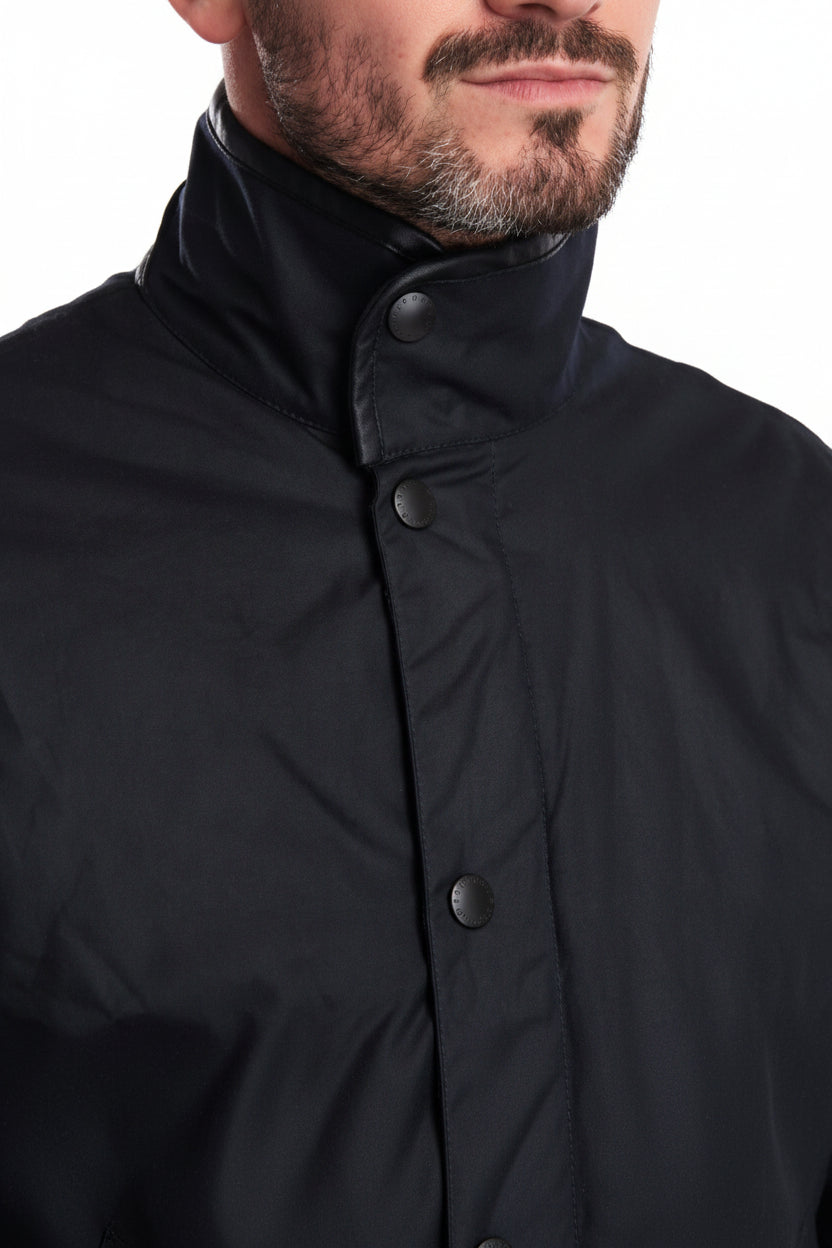 Mens Wax Jacket - Navy