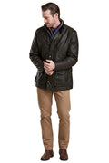 Mens Wax Jacket - Rustic