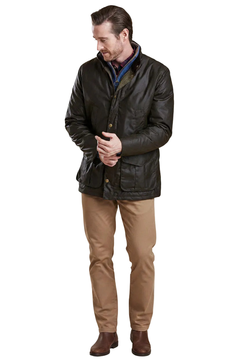 Mens Wax Jacket - Rustic