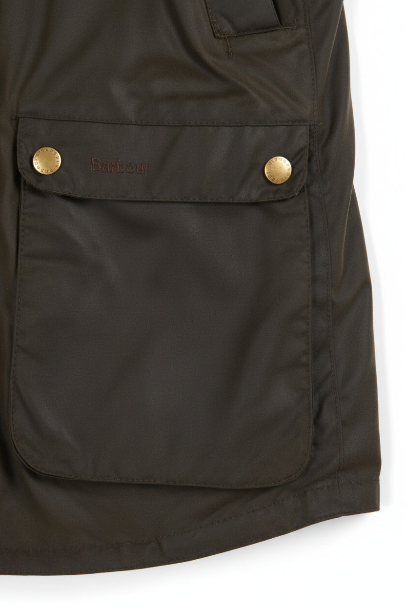 Mens Wax Parka - Olive