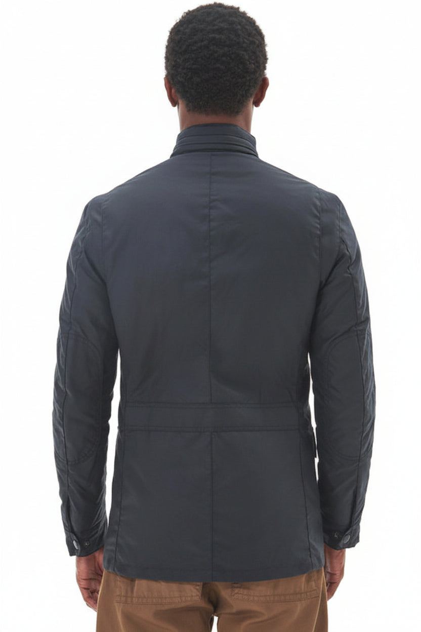 Mens Wax Jacket - Navy