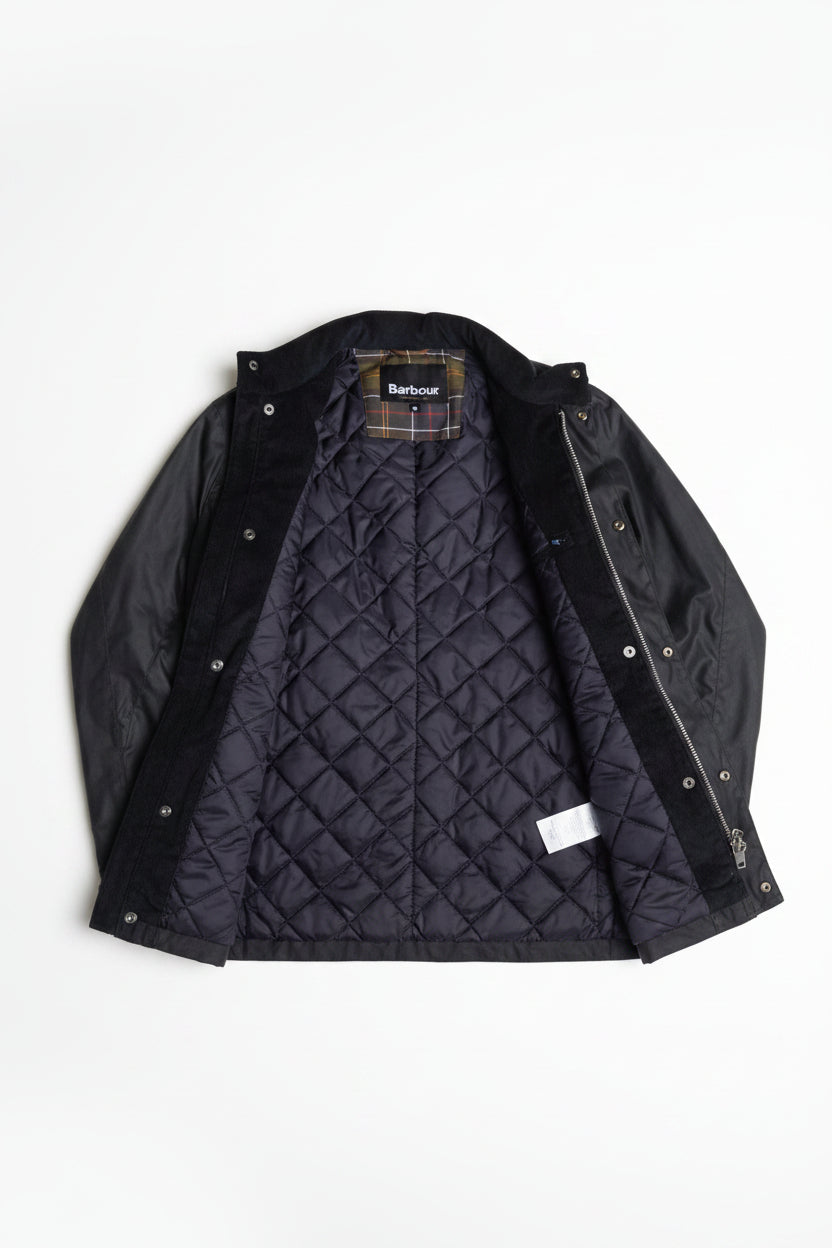 Mens Wax Jacket - Navy