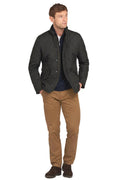 Mens Quilted Jacket - Black