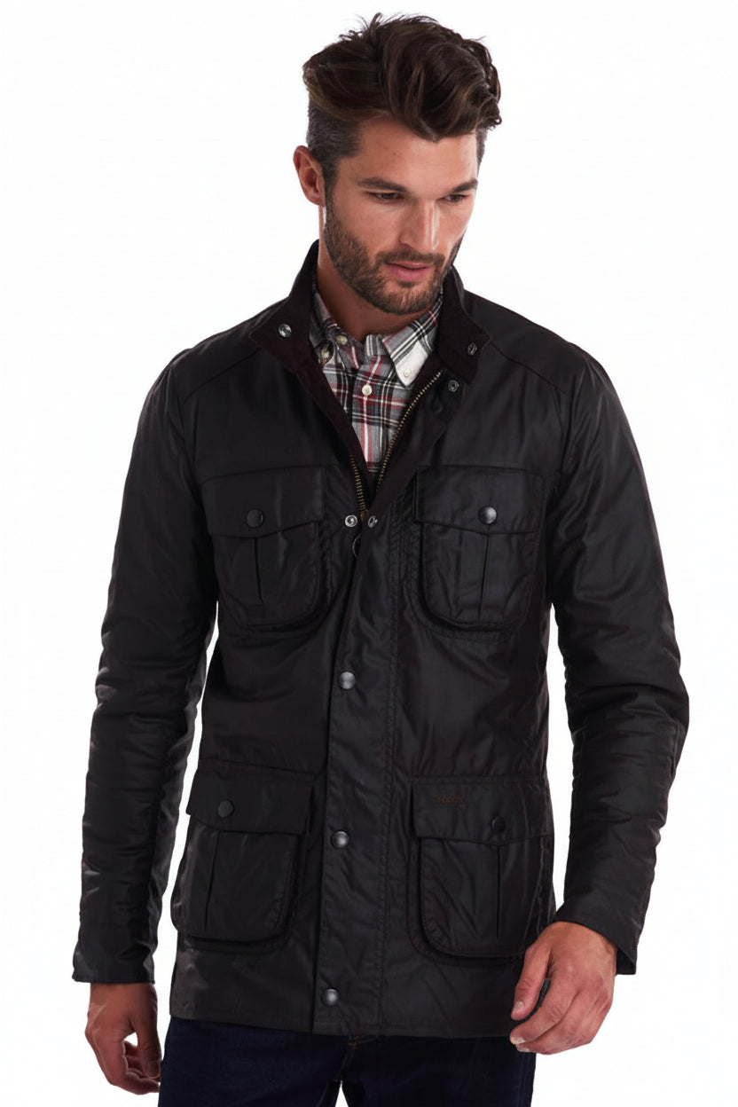 Mens Wax Jacket - Rustic