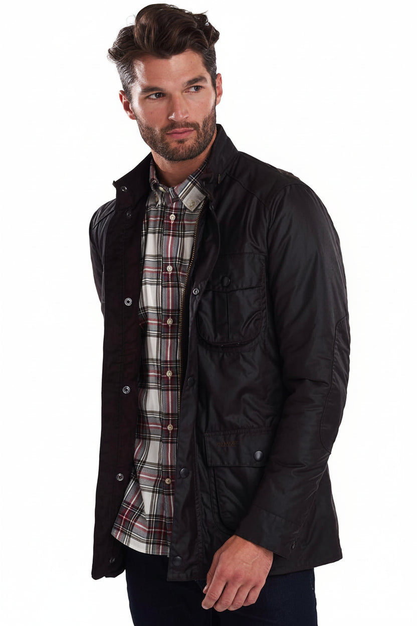 Mens Wax Jacket - Rustic