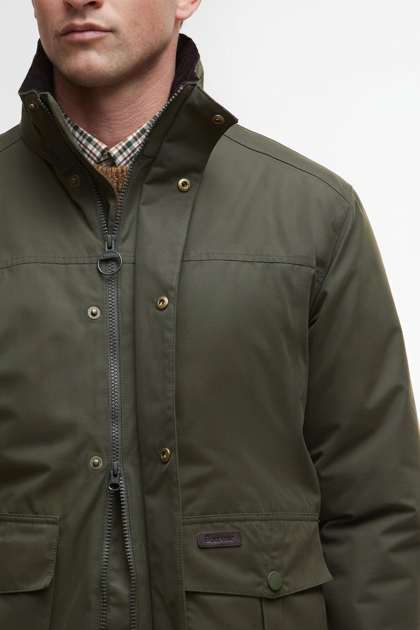 Mens Waterproof Jacket - Olive
