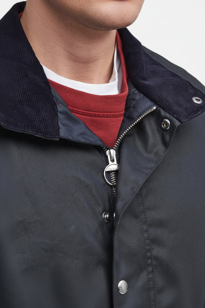 Wax Jacket - Navy