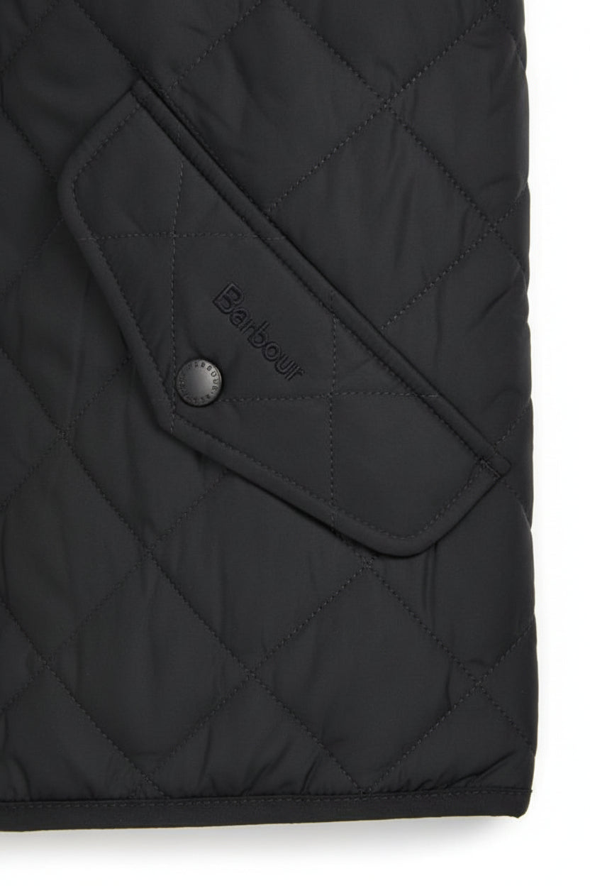 Mens Quilted Jacket - Navy