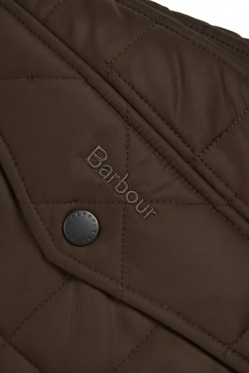 Mens Quilted Jacket - Olive