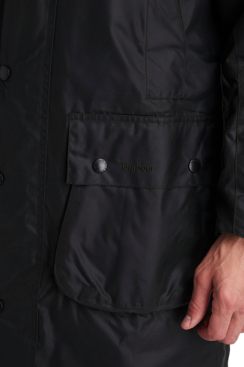 Mens Wax Jacket - Sage