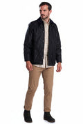 Mens Waxed Jacket - Navy