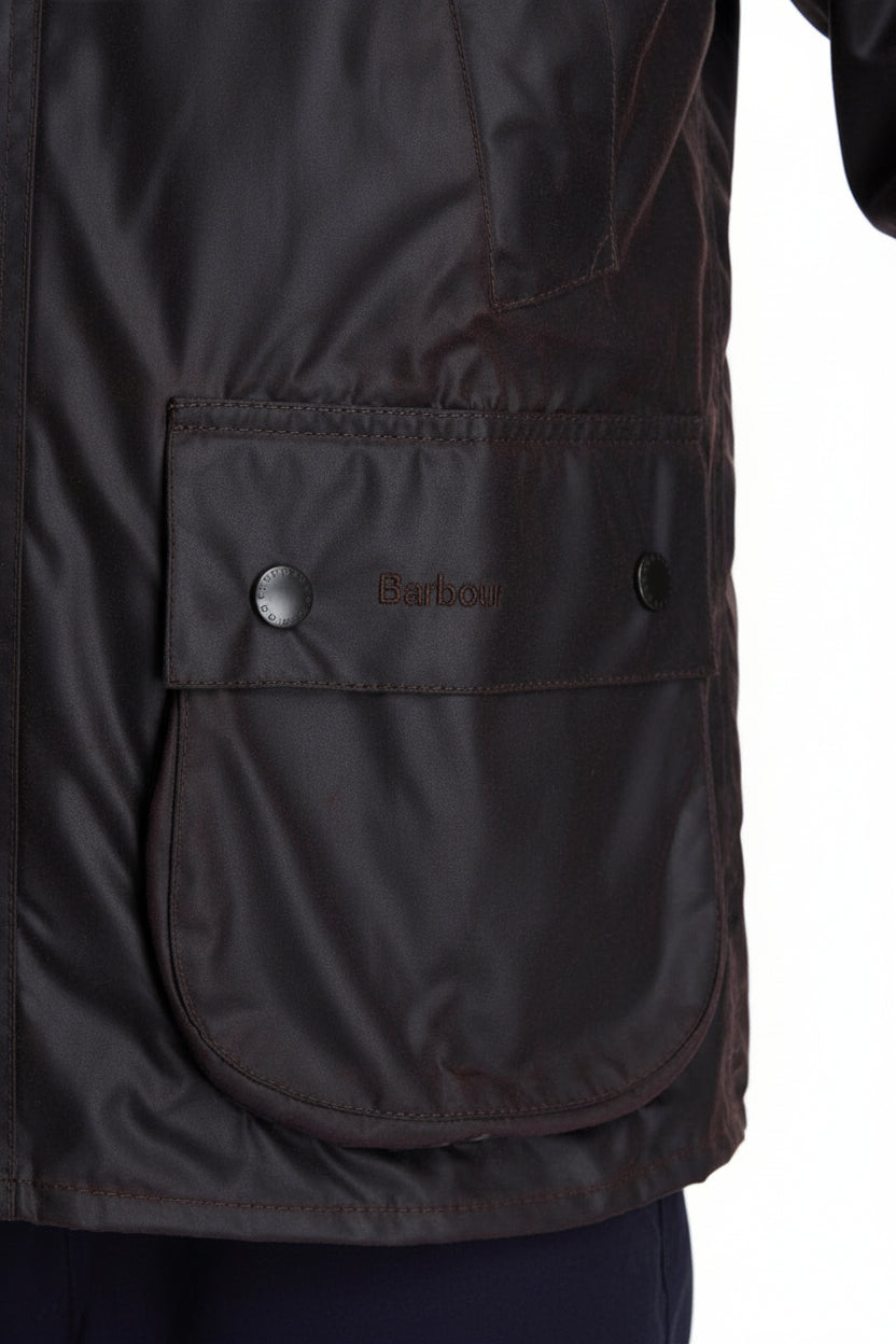 Mens Waxed Jacket - Rustic