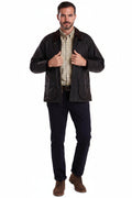Mens Waxed Jacket - Rustic