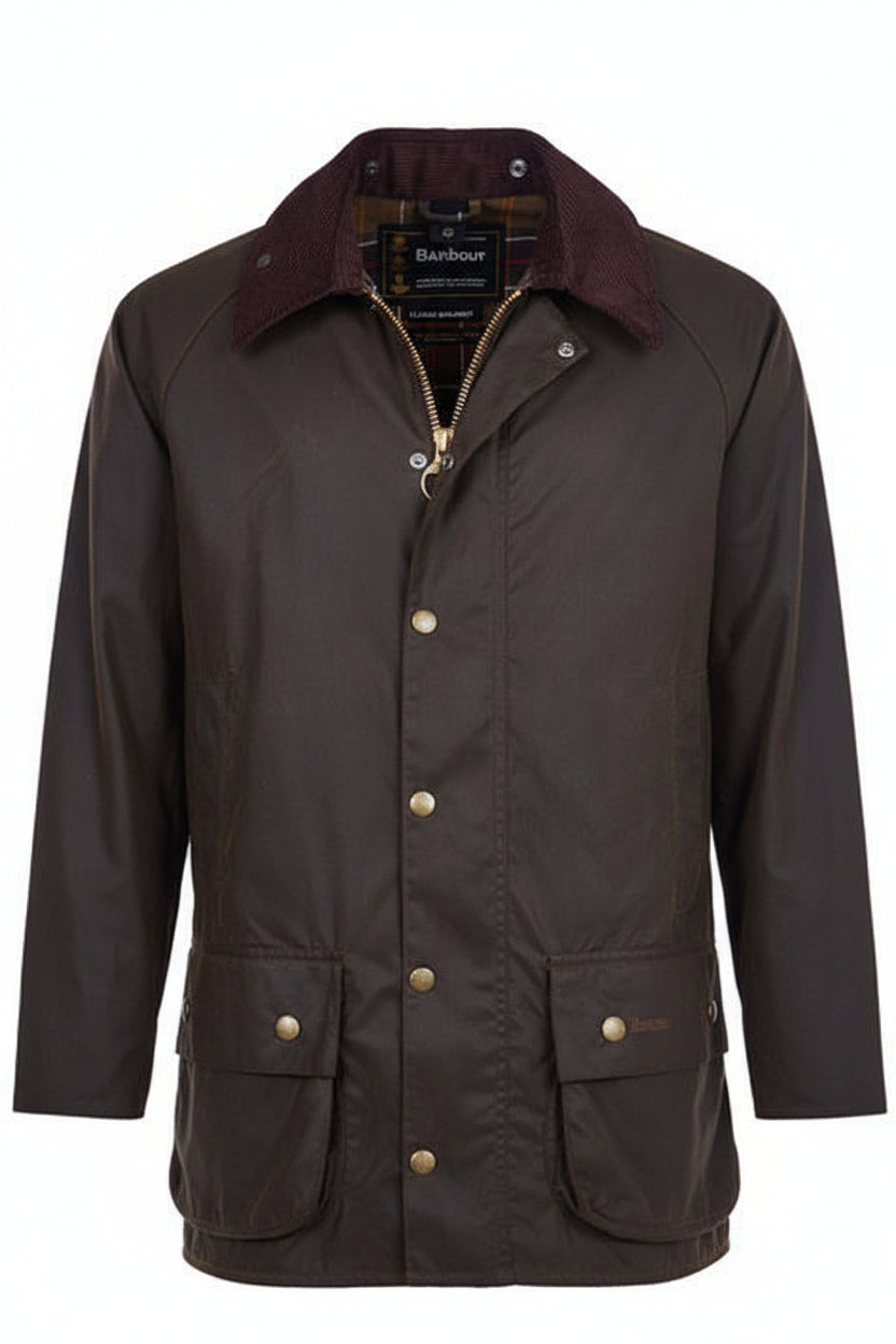 Mens Wax Jacket - Olive