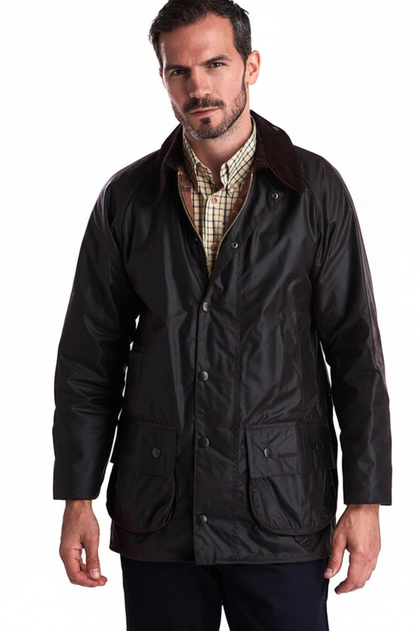 Mens Wax Jacket - Rustic