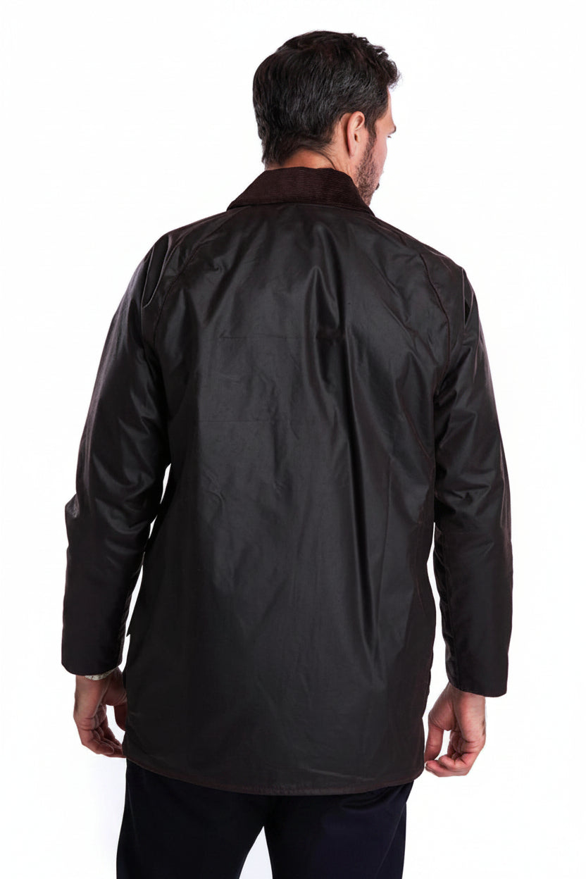 Mens Wax Jacket - Rustic