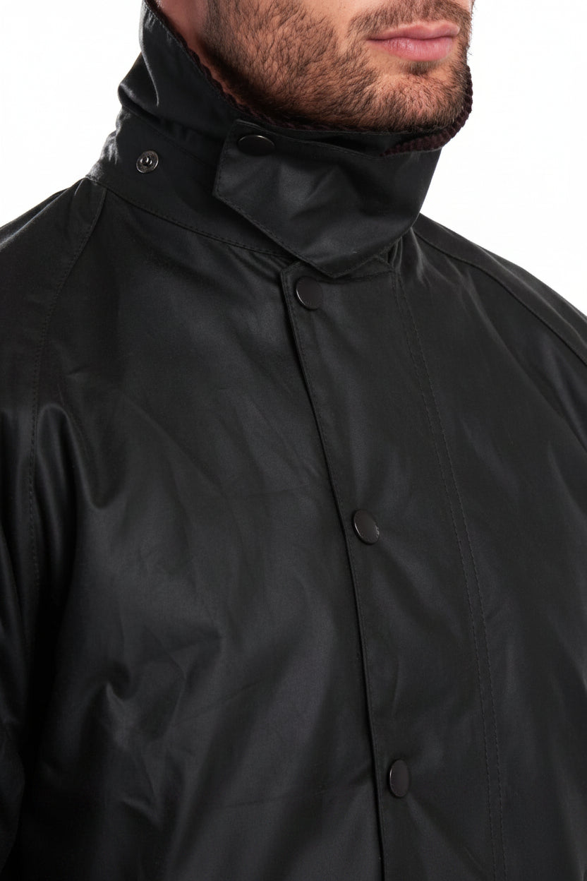 Mens Wax Jacket - Sage