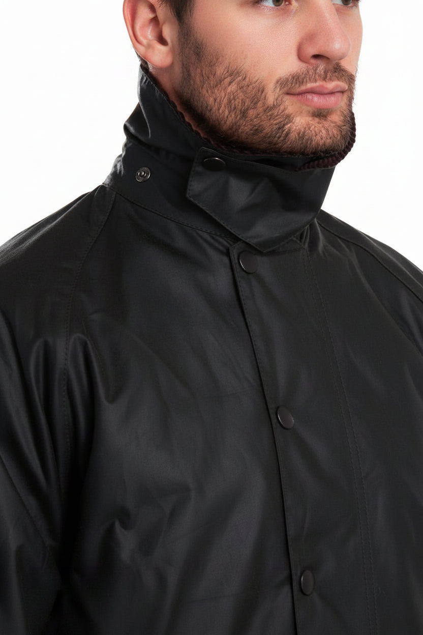 Mens Wax Jacket - Sage