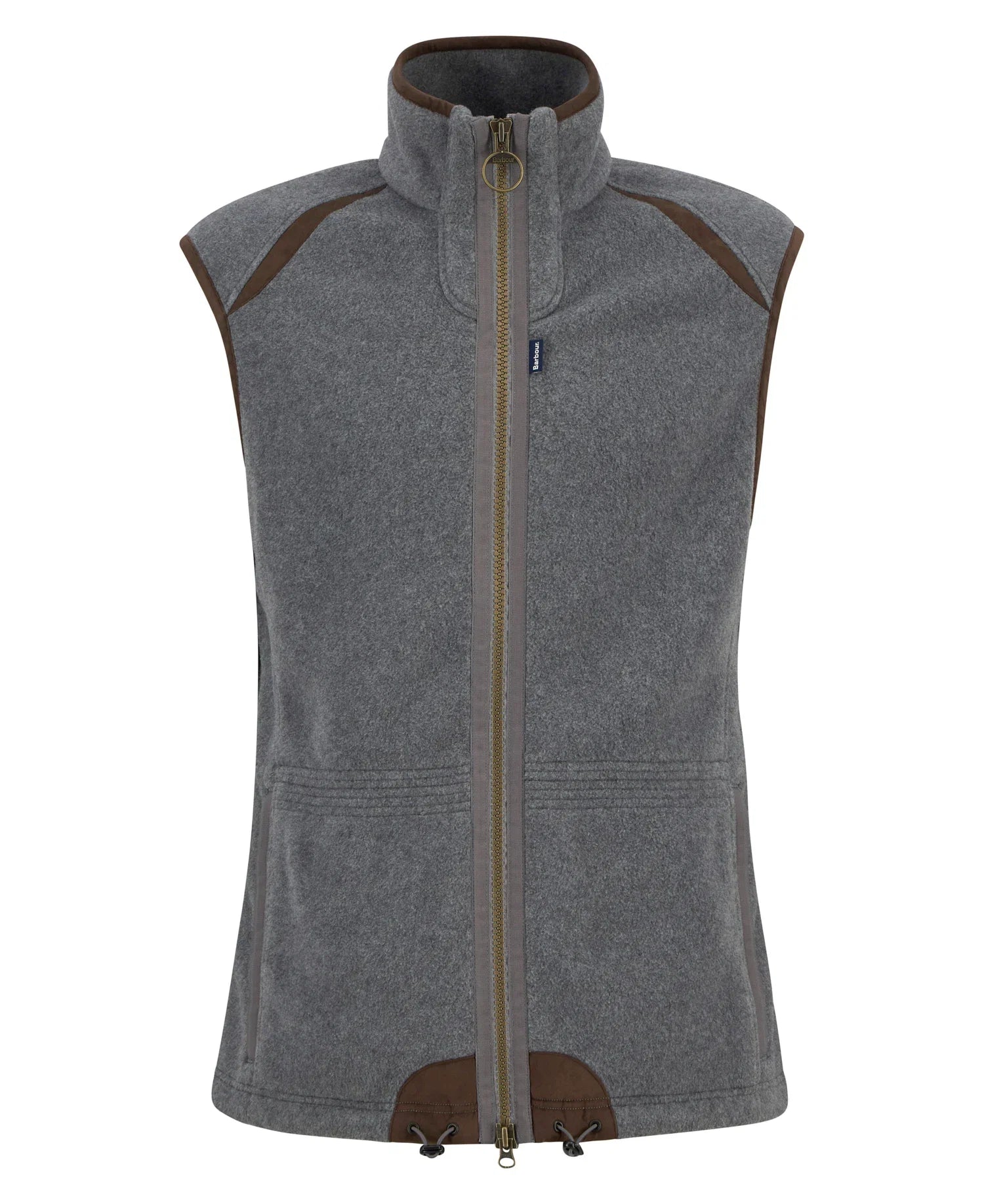 Mens Fleece Gilet - Dark Grey Marl