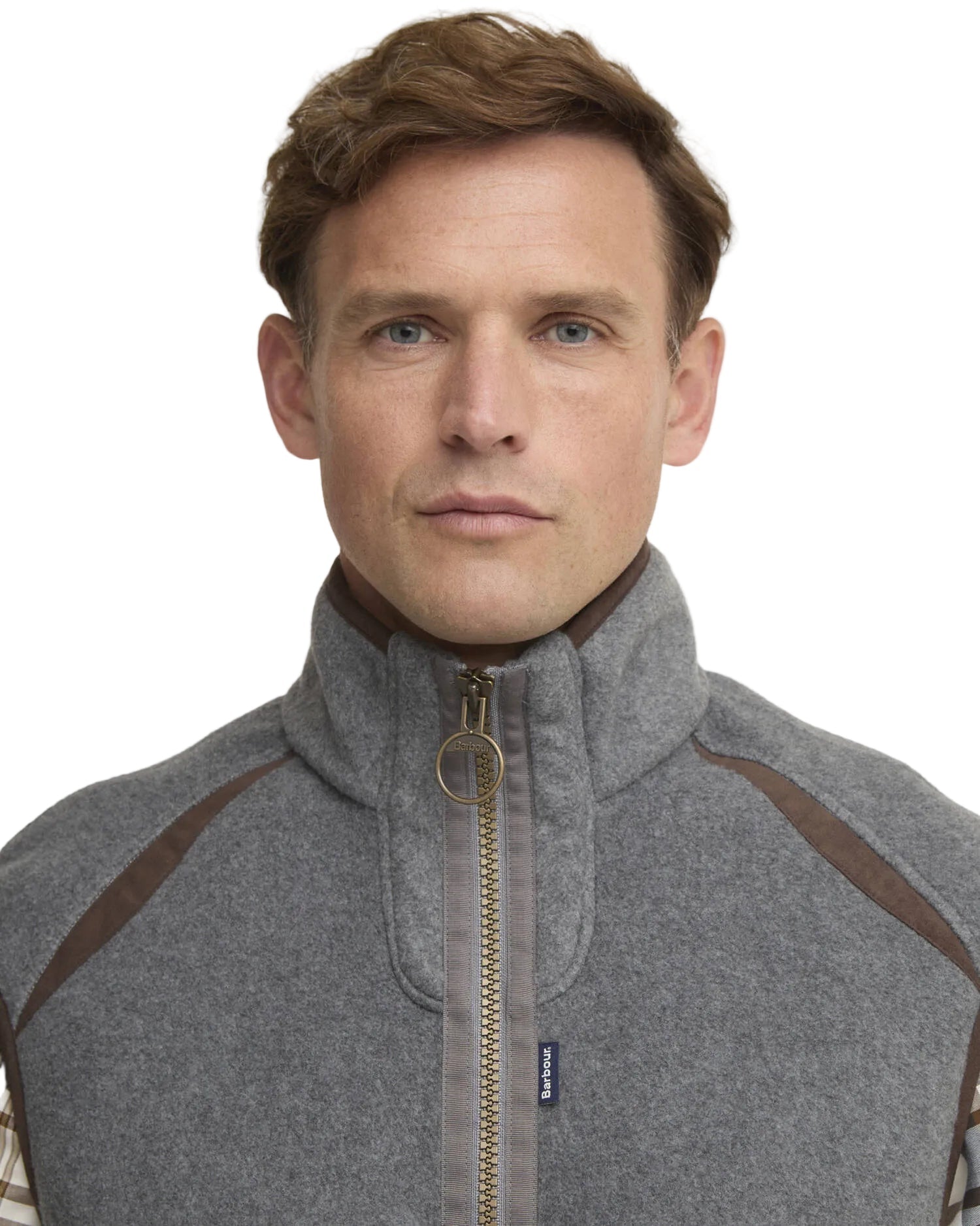 Mens Fleece Gilet - Dark Grey Marl