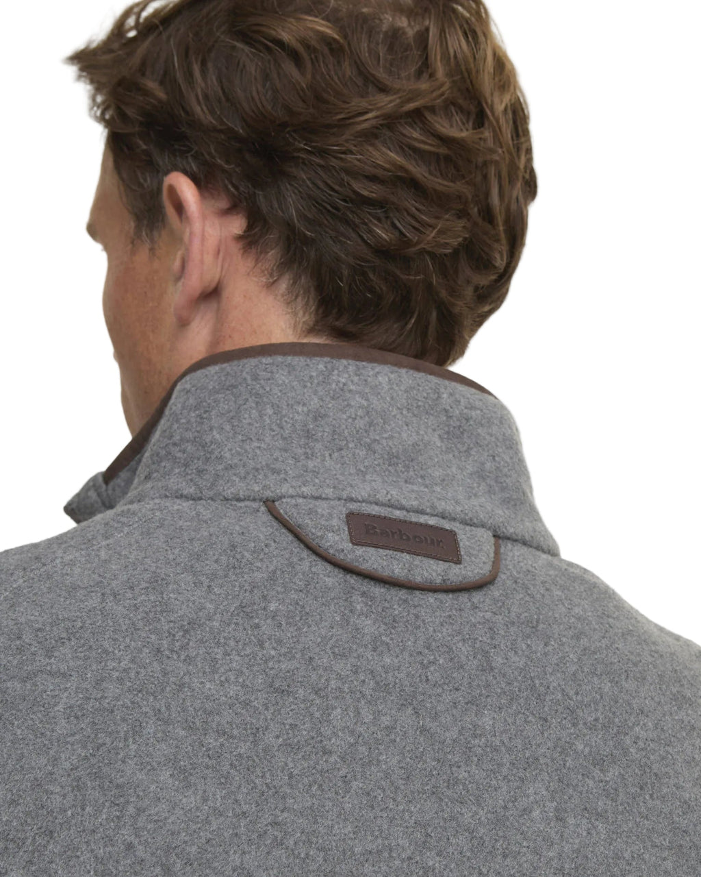 Mens Fleece Gilet - Dark Grey Marl