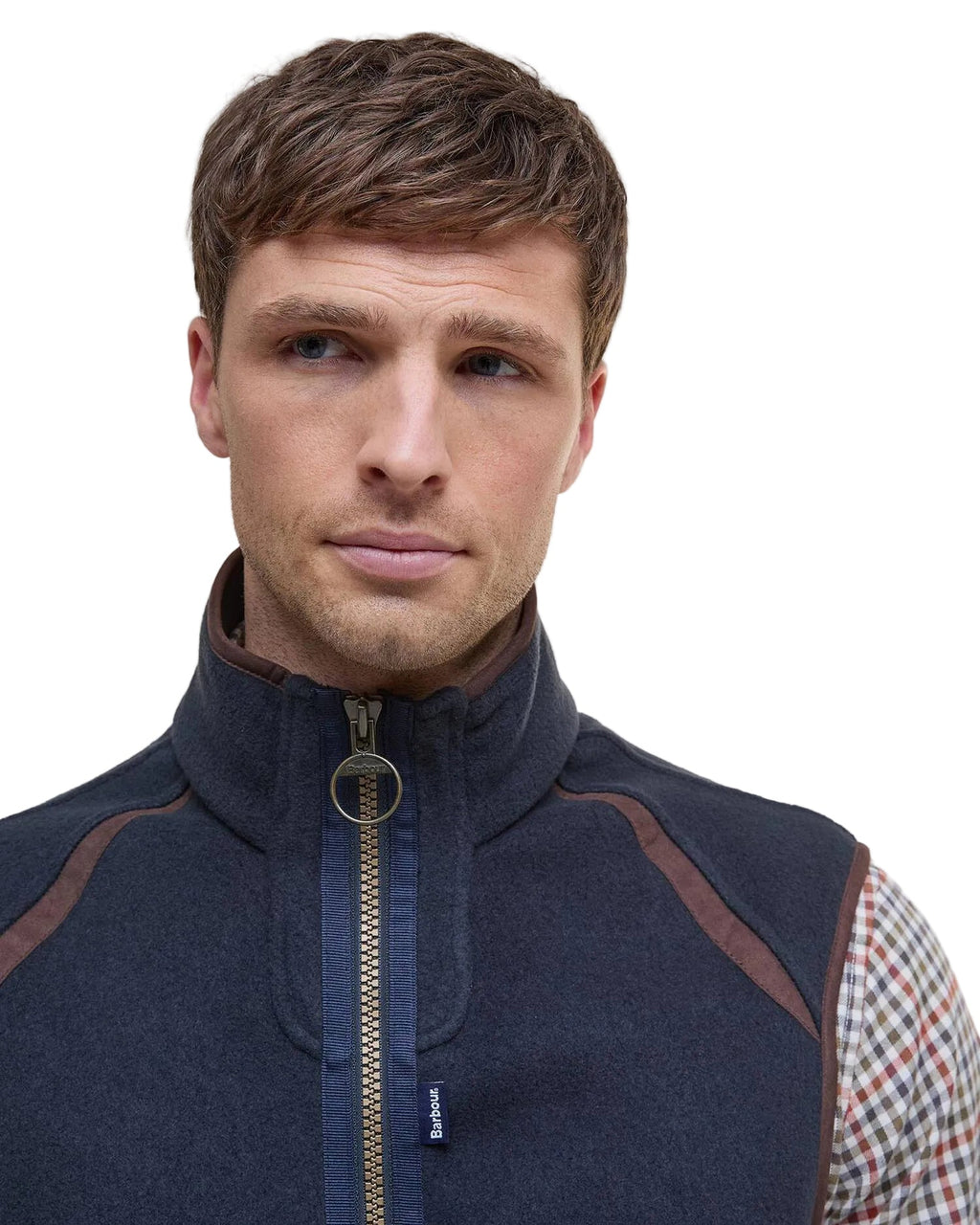 Mens Fleece Gilet - Navy