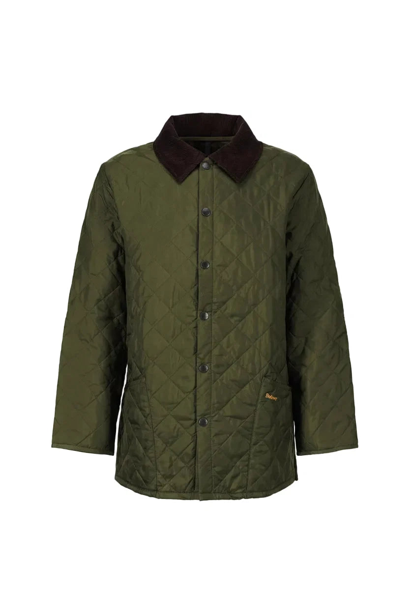Mens Quilted Jacket - Olive