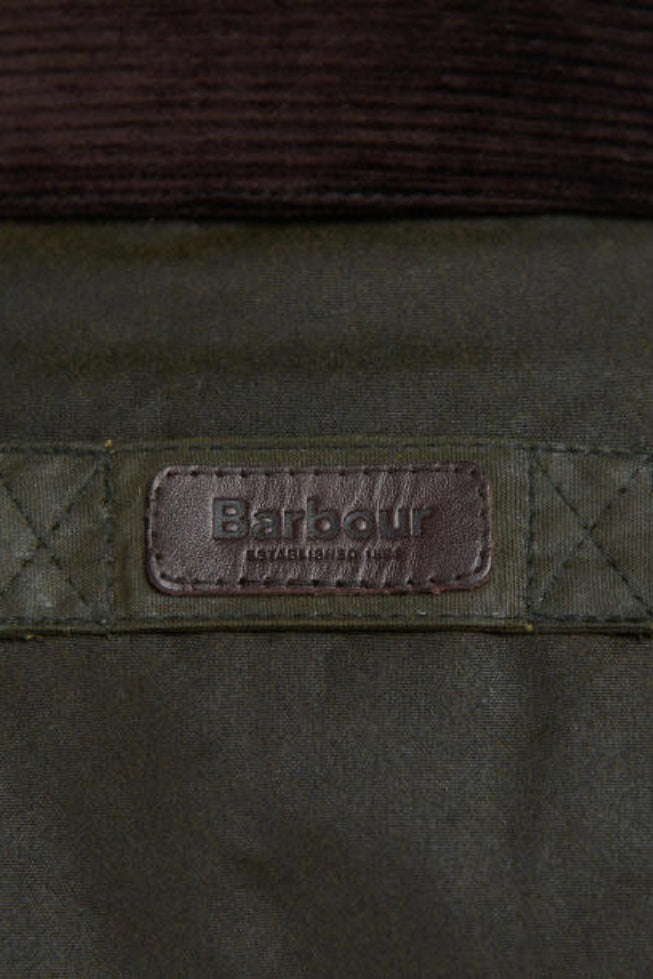 Mens Wax Jacket - Olive