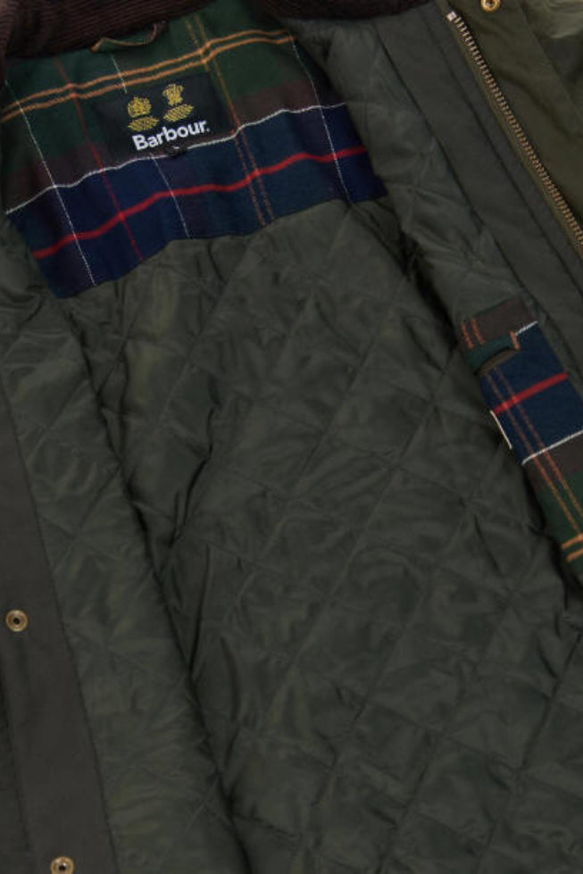 Mens Wax Jacket - Olive